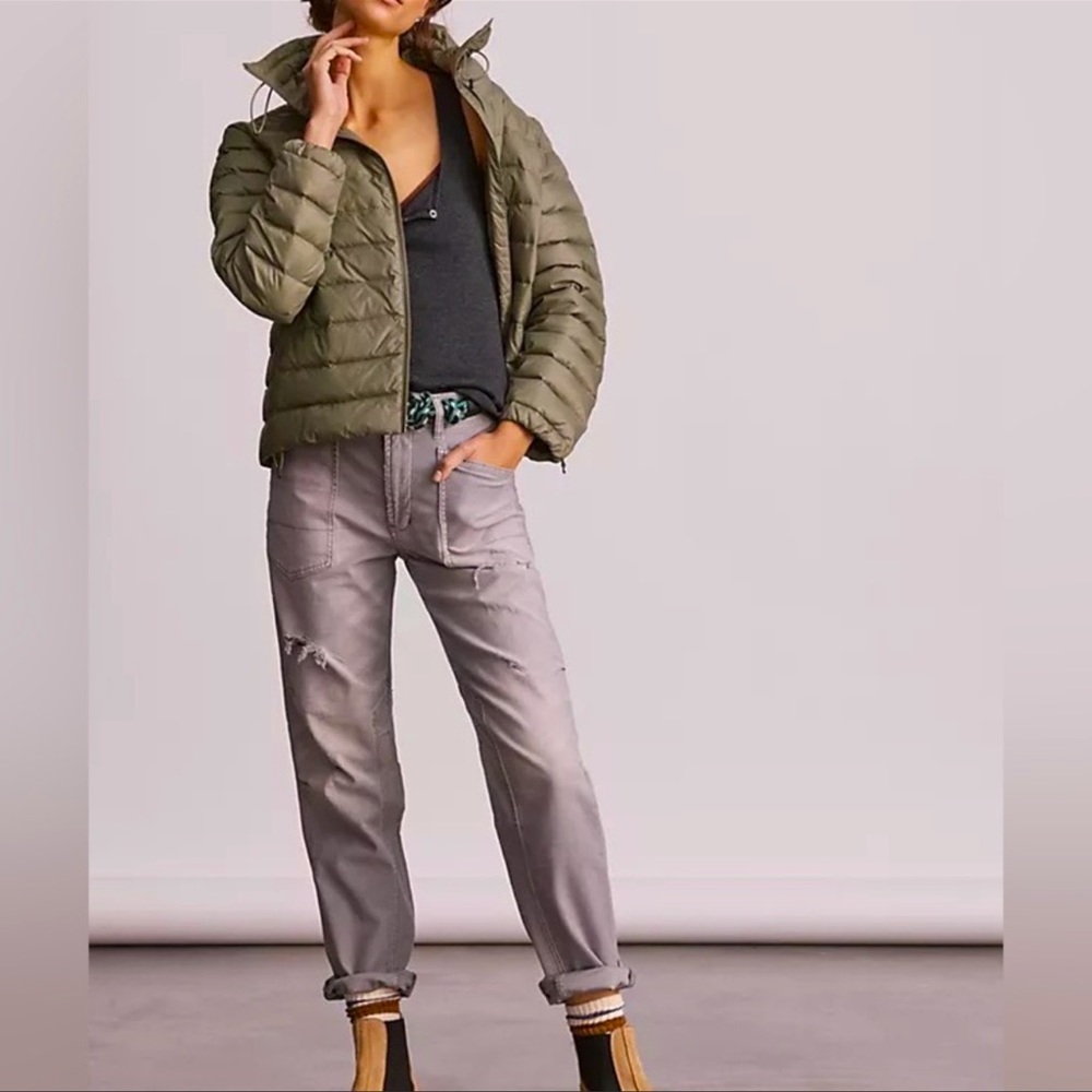 NWOT Anthropologie Pilcro grey wanderer jeans